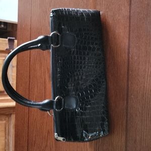 Black Insulated Wine Purse
